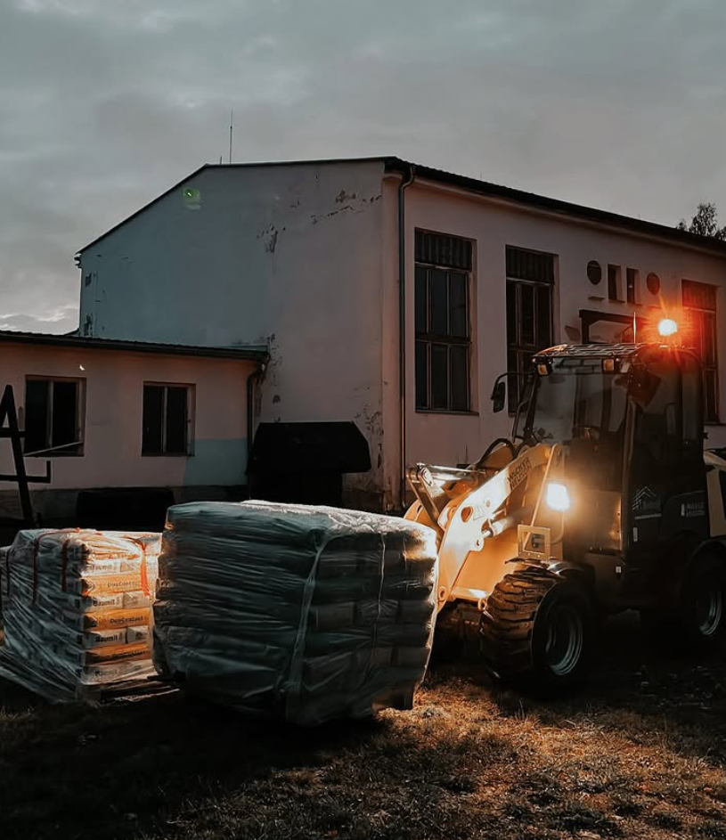 Výdejní sklad materiálu Bednář stavby
